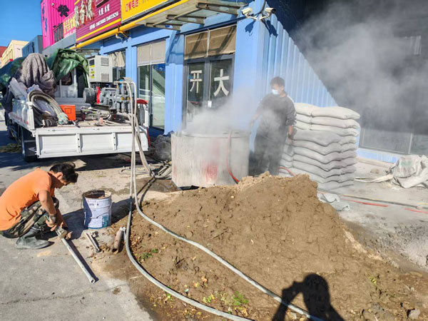 寻甸顶管注浆加固